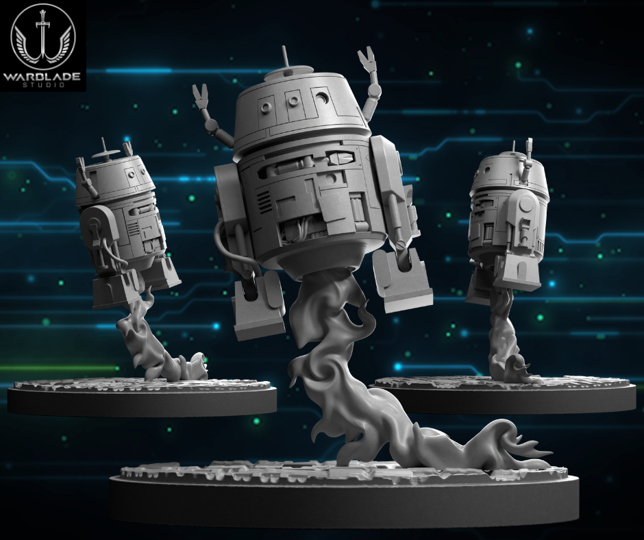 Warblade Studios Star Wars Shatterpoint Proxies | 40mm Miniature | 2024.06