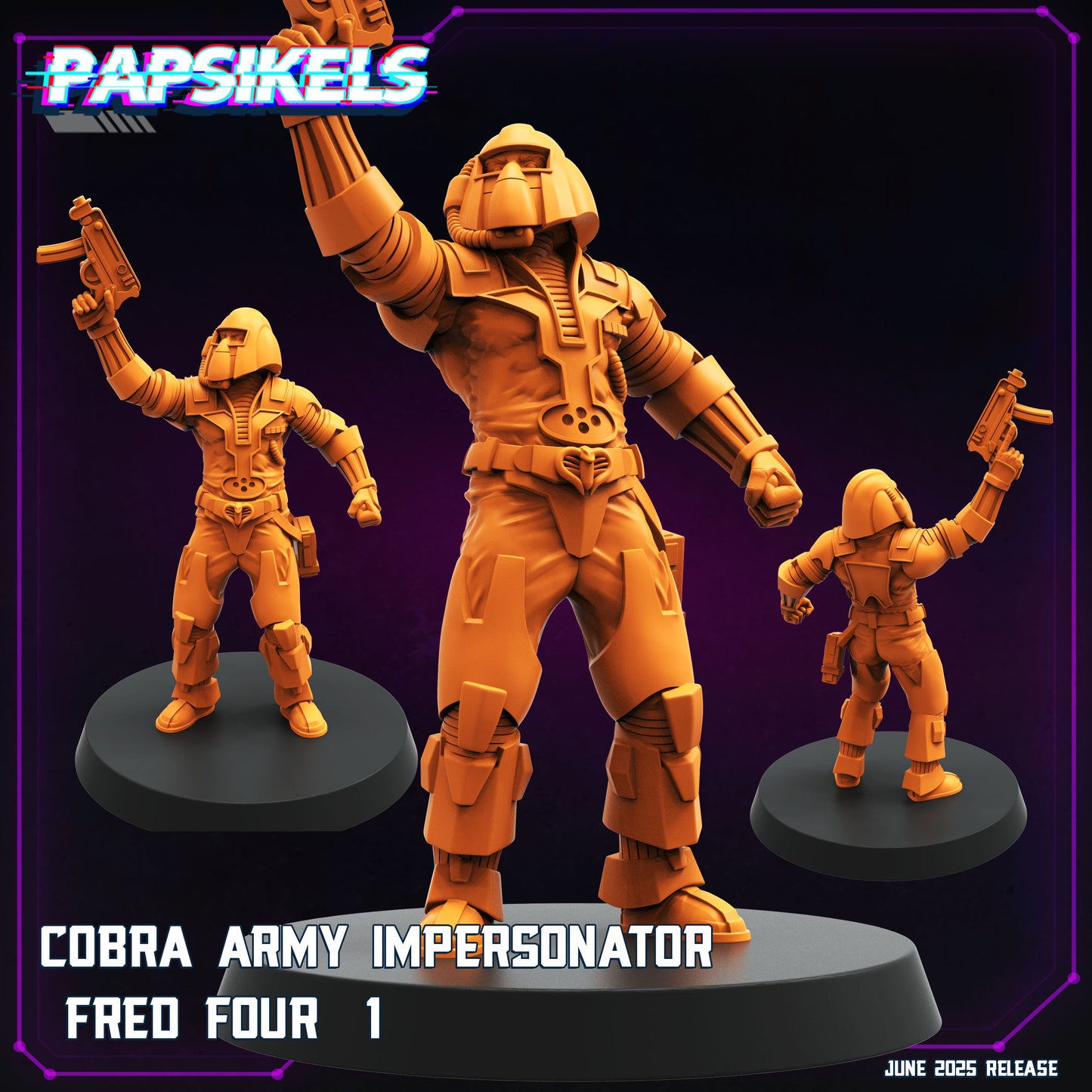 Papsikels Miniatures Cyberpunk - June 2025