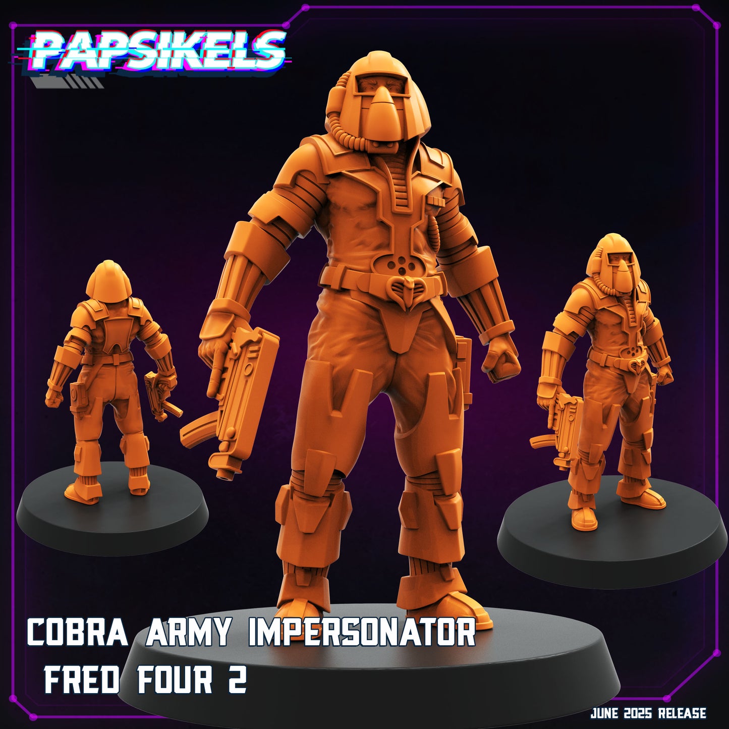 Papsikels Miniatures Cyberpunk - June 2025