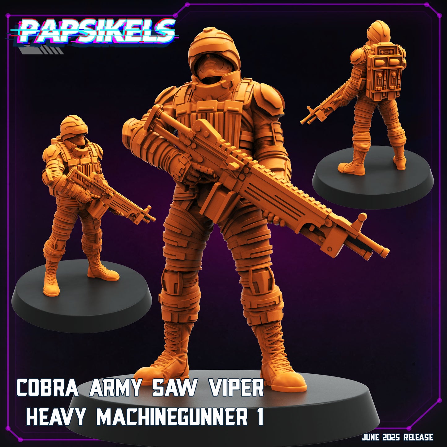 Papsikels Miniatures Cyberpunk - June 2025