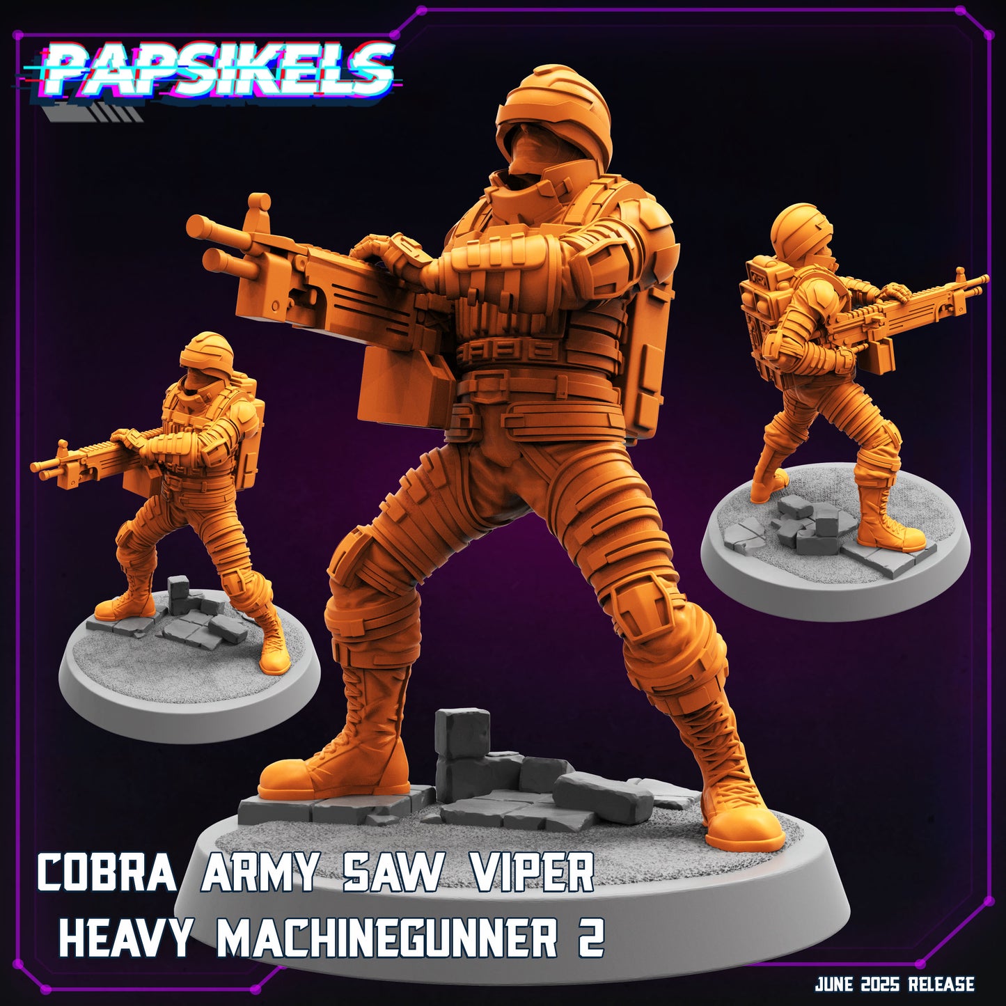 Papsikels Miniatures Cyberpunk - June 2025