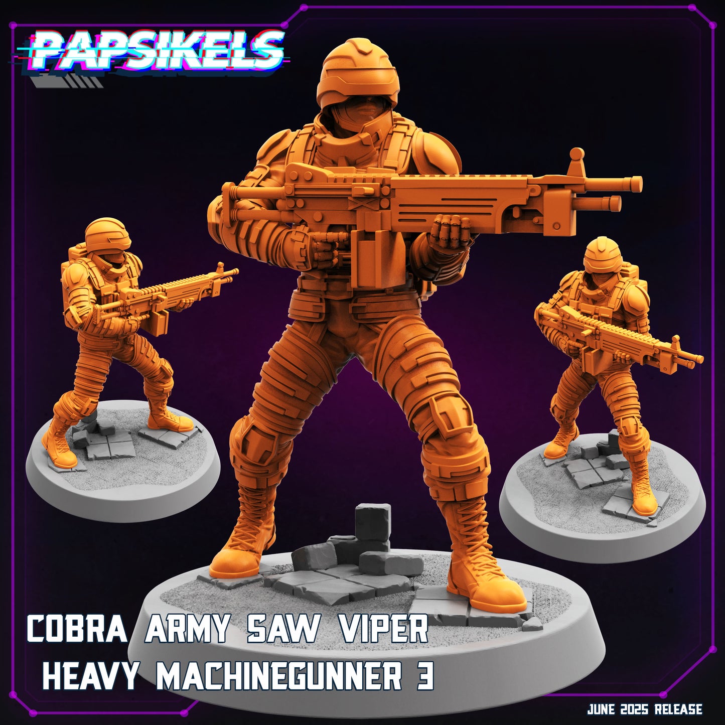 Papsikels Miniatures Cyberpunk - June 2025