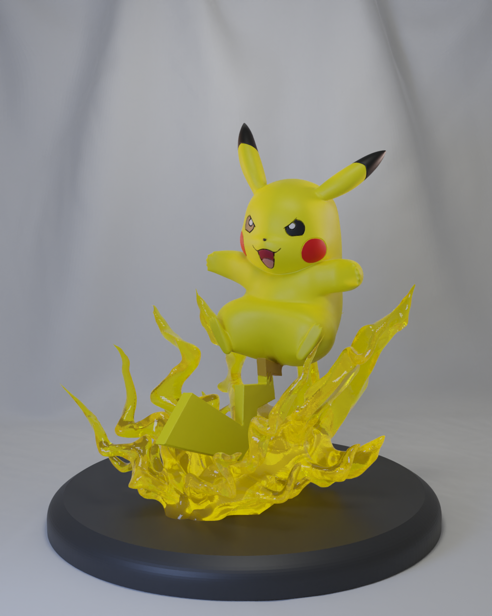 Pichu | Pikachu | Raichu | Alolan's Raichu | Poke Crisis Miniatures