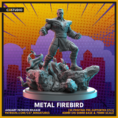 C27 Minis & Terrain January 2023 Release: Atrocitus, Cassandra Nova, Colossus, Elektra, Harley Quinn, Hawkeye, Jason Wyngarde, Klaw, Police Goons, Raven, Storm, Sunspot, Thunderball, Volstagg, Whiplash