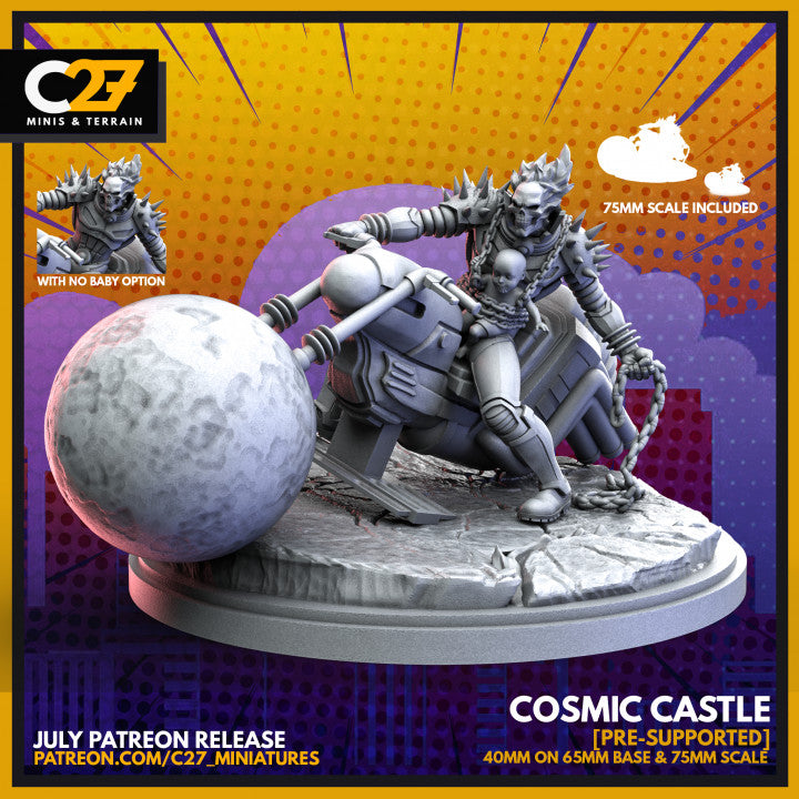 C27 Minis & Terrain July 2022 Release: Atlantean Goons, Aurora, Cosmic Ghost Rider, Drax, Gorr the God Butcher, Homelander, Maeve, Punisher, Rictor, Spider Woman, Sue Storm, Sunfire, Valkyrie, Warlock