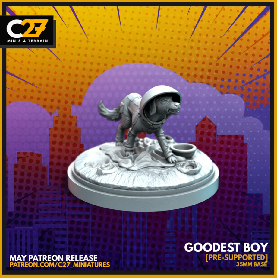 C27 Minis & Terrain May 2022 Release: Black Bolt, Blink, Boom-Boom, Cosmo, Domino (Deadpool 2), Jessica Jones, Mister Fantastic, Namor, Sauron, Snowbird, Star Lord, Taskmaster, Thor - Jane Foster, Venom