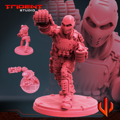 Trident Studios December 2021 Release - Marvel-Inspired 3D Printed Miniatures