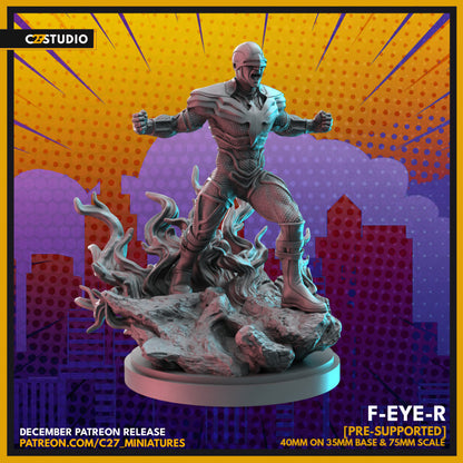 C27 Minis & Terrain December 2022 Release: Agent Venom, Black Panther, Bulldozer, Captain Marvel, Cyclops, Destroyer, Green Goblin, Lady Sif, Marrow, Moleman, Ms. Marvel, Odin, Sebastian Shaw, Sentry, The Leader