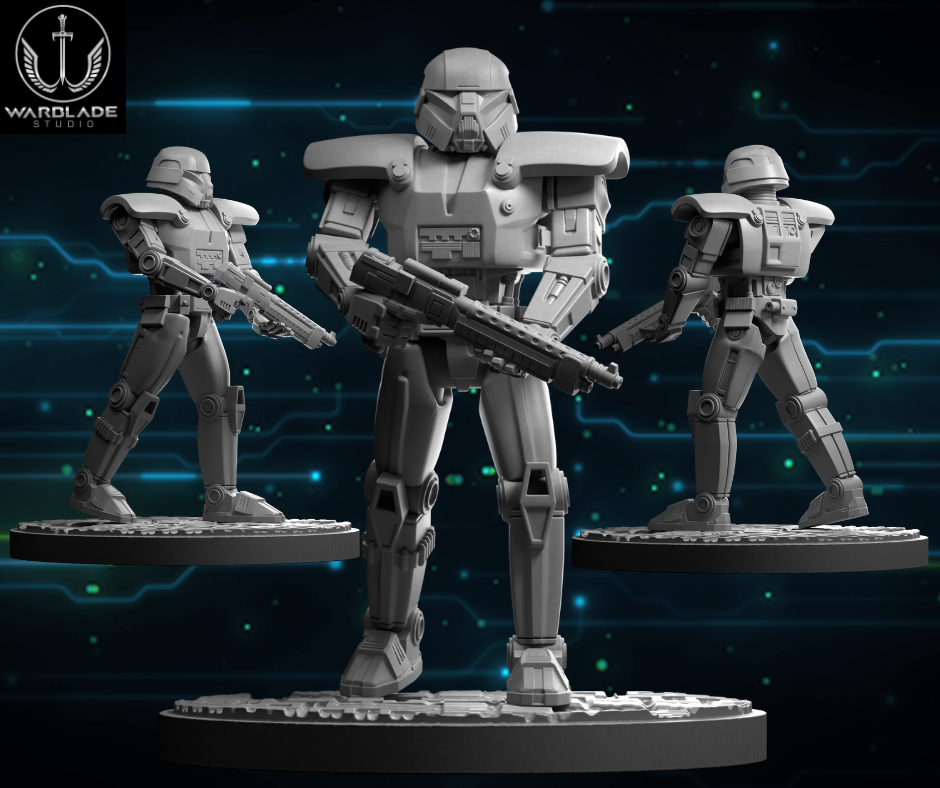 Warblade Studios Star Wars Shatterpoint Proxies | 40mm Miniature | 2024.06