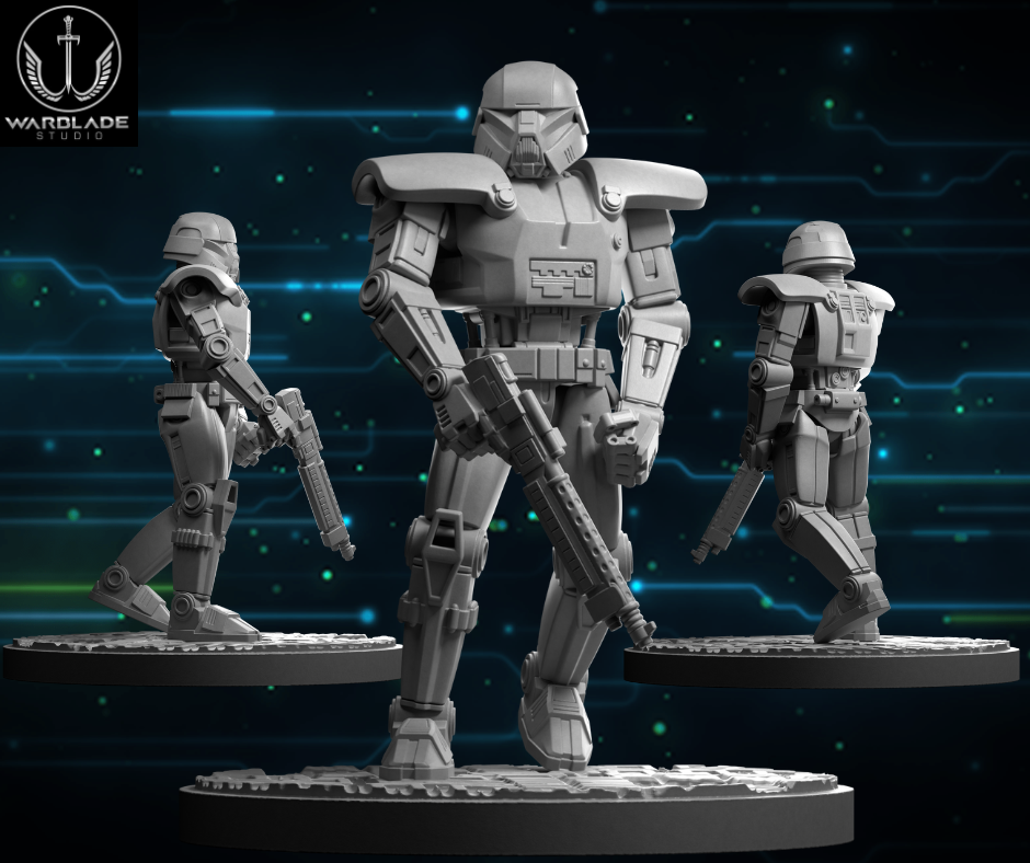 Warblade Studios Star Wars Shatterpoint Proxies | 40mm Miniature | 2024.06