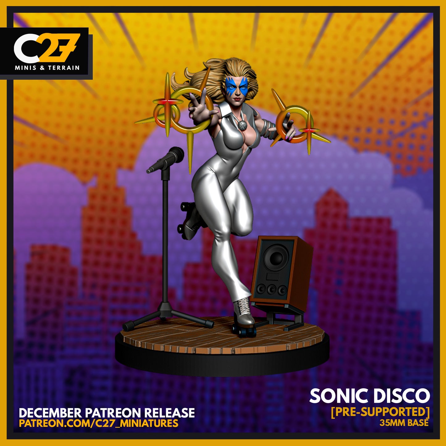 C27 Minis & Terrain December 2021 Release: Legendary Marvel Collection – Black Cat, Dark Phoenix, Dazzler, Doctor Octopus, Polaris, Quicksilver, Rhino, Sabertooth, Shocker, Spider-Man