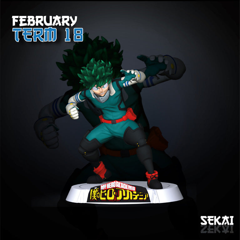 Sekai 3D February 2023 Release: Ace | Baby Vegeta | Deku | Goten | Jiraiya | Poseidon | Trunks