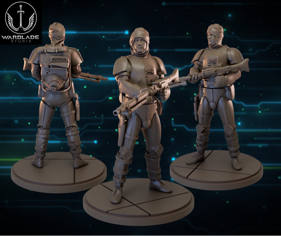 Warblade Studios Star Wars Shatterpoint Proxies | 40mm Miniature | 2023.04