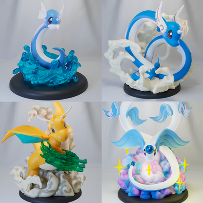 Dragonair | Dragoneraph | Dragonite | Dratini | Poke Crisis Miniatures