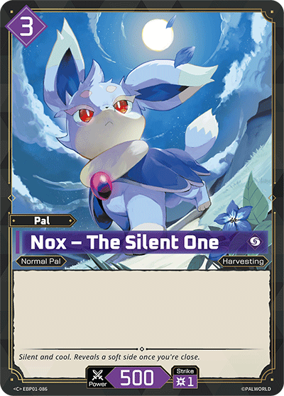 Nox – The Silent One | Booster Pack "Dawn of Palpagos" | C | Normal | #EBP01-086