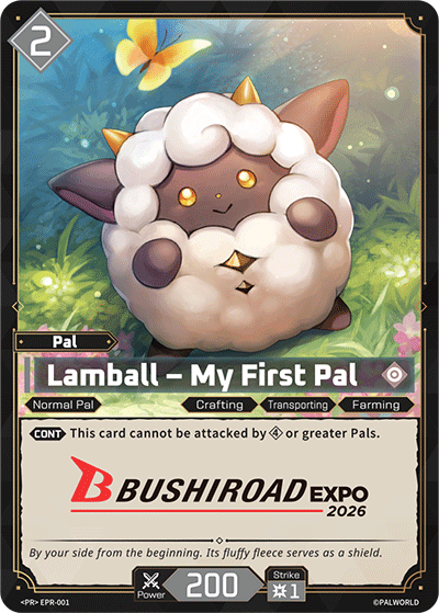 Lamball – My First Pal | PR Cards (2026) | PR | Normal | #EPR-001