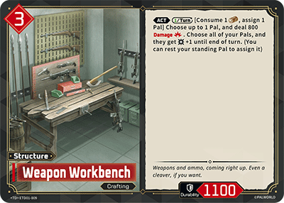 Weapon Workbench | Trial Deck "Dawn of Palpagos Red・Blue" | TD | Normal | #ETD01-009