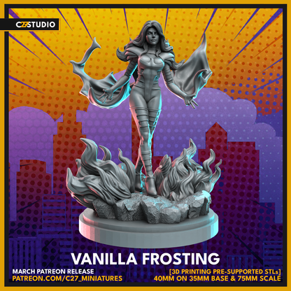 C27 Minis & Terrain March 2023 Release: Absorbing Man, Baron Mordo, Beast Boy, Emma Frost, Enchantress, Etrigan, Harry Leland, Joker, M.O.D.O.K., Misty Knight, Wasp, Wong, Yondu