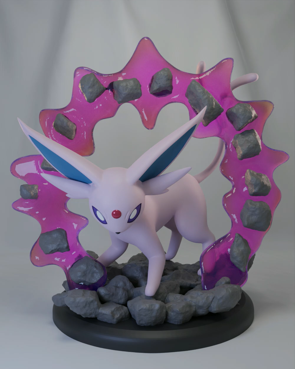 🧬 Poke Crisis Miniatures – Elemental Fox Evolution Collection