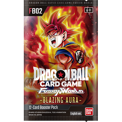 -BLAZING AURA- [FB02] Booster Box DRAGON BALL SUPER CARD GAME FUSION WORLD