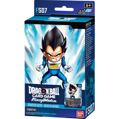 STARTER DECK -VEGETA(MINI)- [FS07] DRAGON BALL SUPER CARD GAME FUSION WORLD