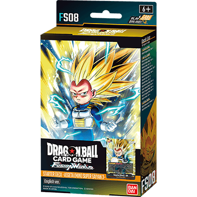 STARTER DECK VEGETA (MINI) SUPER SAIYAN 3 [FS08] DRAGON BALL SUPER CARD GAME FUSION WORLD