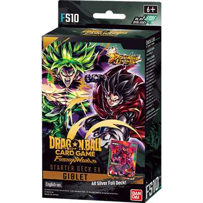 STARTER DECK EX GIBLET [FS10] DRAGON BALL SUPER CARD GAME FUSION WORLD