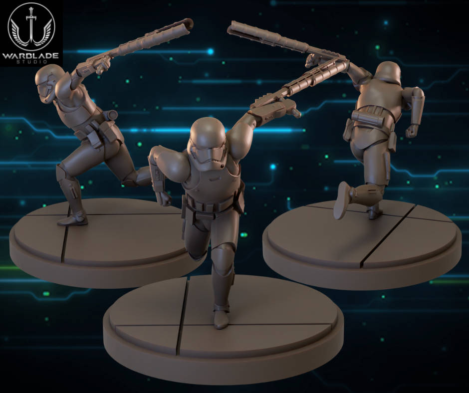 Warblade Studios Star Wars Shatterpoint Proxies | 40mm Miniature | 2023.10