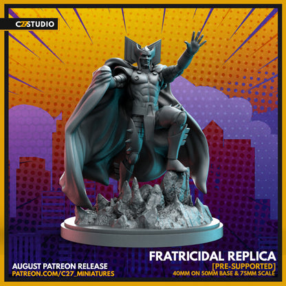 C27 Minis & Terrain August 2022 Release: Cannonball, Daredevil, Ghost Spider, Groot, Human Torch, Longshot, Marinna, Pizza Poppa, Starlight, Stryfe, War Machine