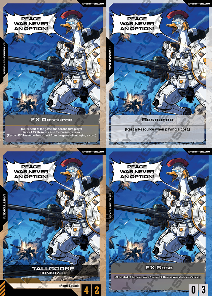 Custom GUNDAM TCG PROXIES