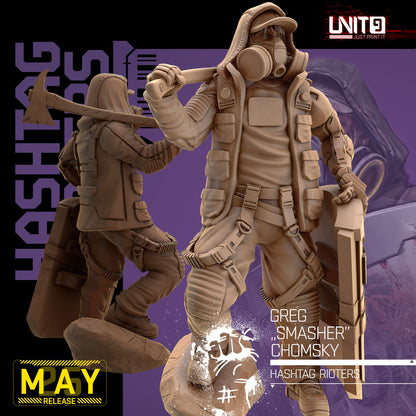 UNIT9 05.2025 – Hashtag Rioters | Greg Smasher Chomsky | Iona Shard Drayke | Nova Brickbat Cruz | Orion Vex | Panzer Pup | Raze Crowbar Mendoza