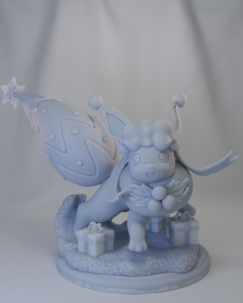 🧬 Poke Crisis Miniatures – Elemental Fox Evolution Collection