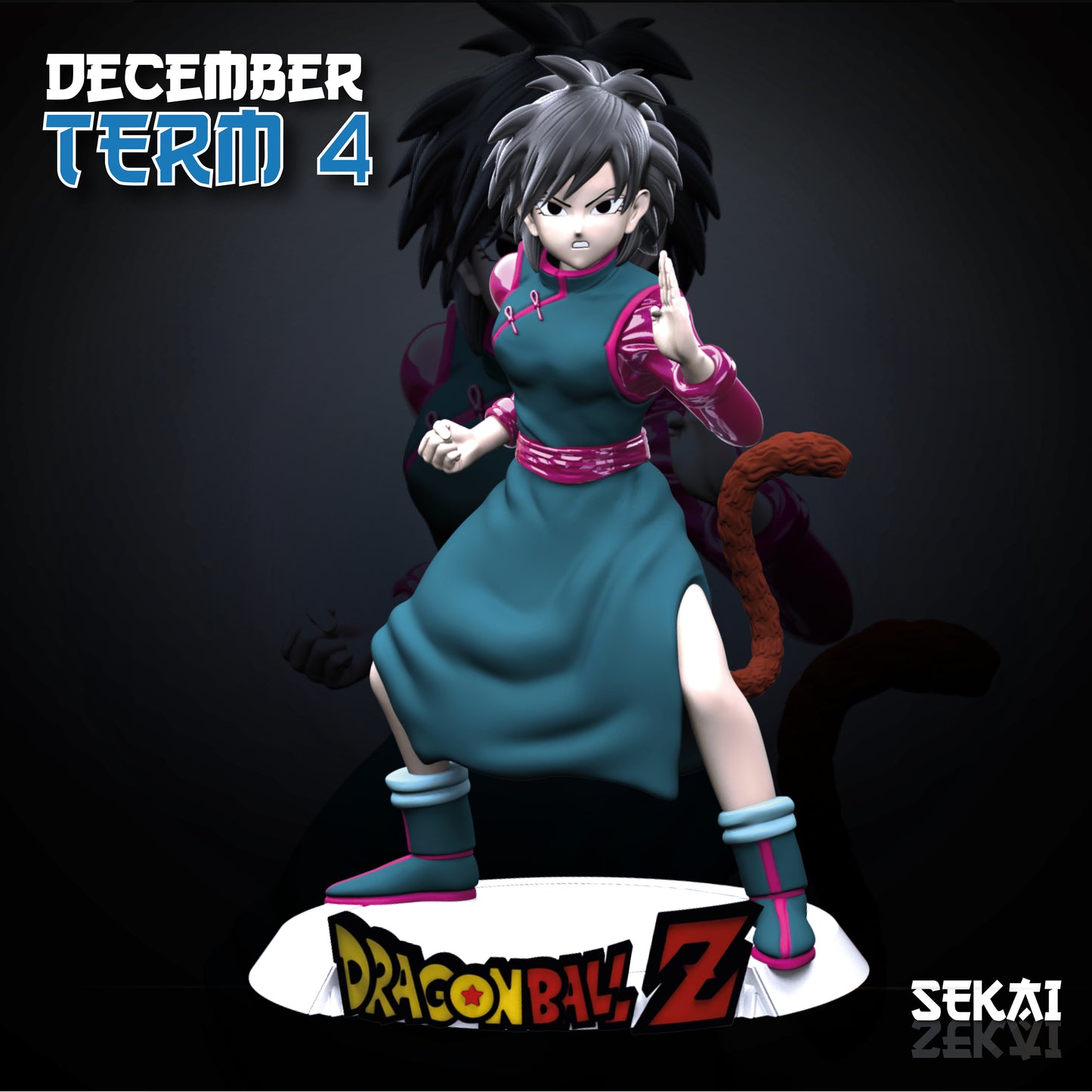 Sekai 3D December 2021 Release: Akasa | Bardock | Gine | Goku Baby | Itachi | Jesus Burgess | Shiryu | Vados