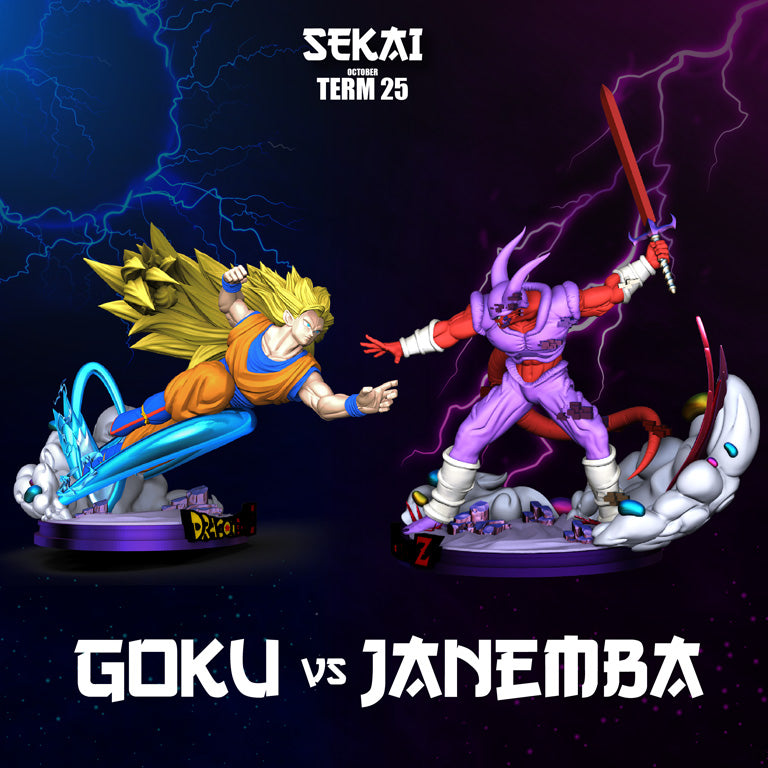 Sekai 3D October 2023 Release: Agumon | Daki | Goku SSJ3 vs Janemba | Kenpachi | Luffy Gear 5