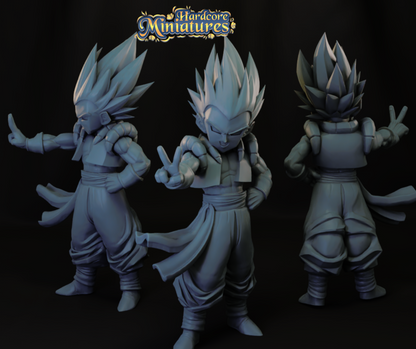 Hardcore Miniatures October 2022 Release: Allmight, Buu, Cell Jr., Gohan Beast, Gotenks, Guru, Nail, Orange Piccolo, Roshi, Taurus, Trunks, Yajirobe, Zoro