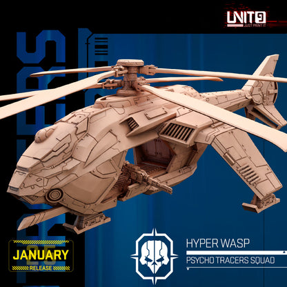 UNIT9 01.2025 – Psycho Tracers Squad | Grid Hunter | Hyper Wasp | Peacekeeper Alpha | Psycho-Striker | Vex Ashford