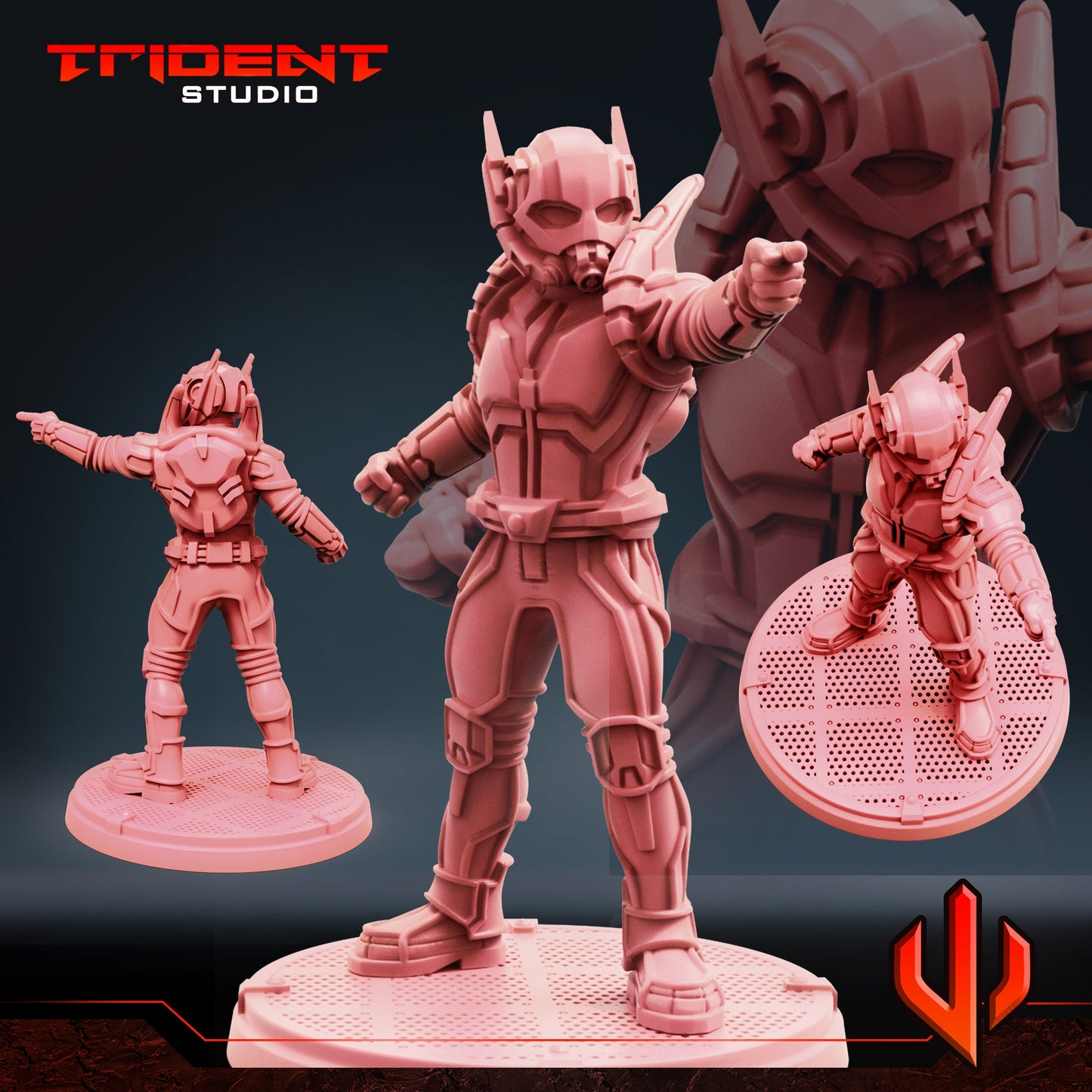 Trident Studios October 2021 Release - Marvel-Inspired 3D Printed Miniatures