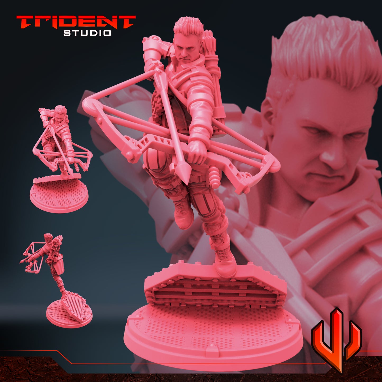 Trident Studios November 2021 Release - Marvel-Inspired 3D Printed Miniatures