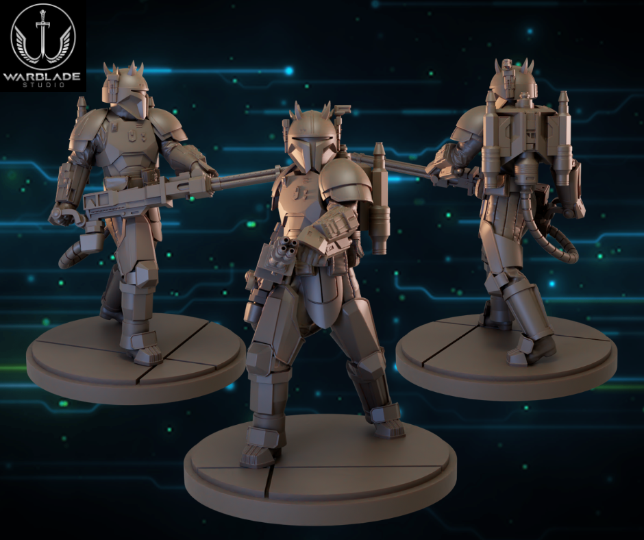 Warblade Studios Star Wars Shatterpoint Proxies | 40mm Miniature | 2023.08