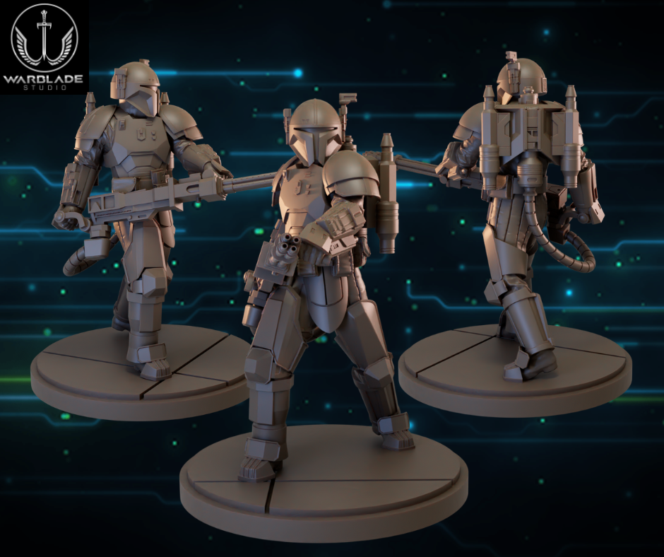 Warblade Studios Star Wars Shatterpoint Proxies | 40mm Miniature | 2023.08