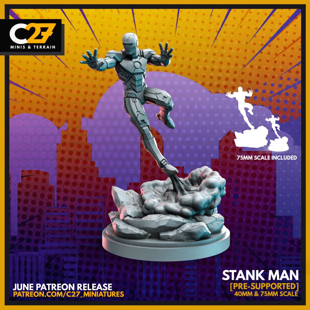 C27 Minis & Terrain June 2022 Release: Daken, Gamora, Ghost Rider, Hostages, Howard the Duck, Iron Man, Luke Cage, Man-Spider, Nate Grey, Northstar, Phyla Vell, Shatterstar, Thug Goons