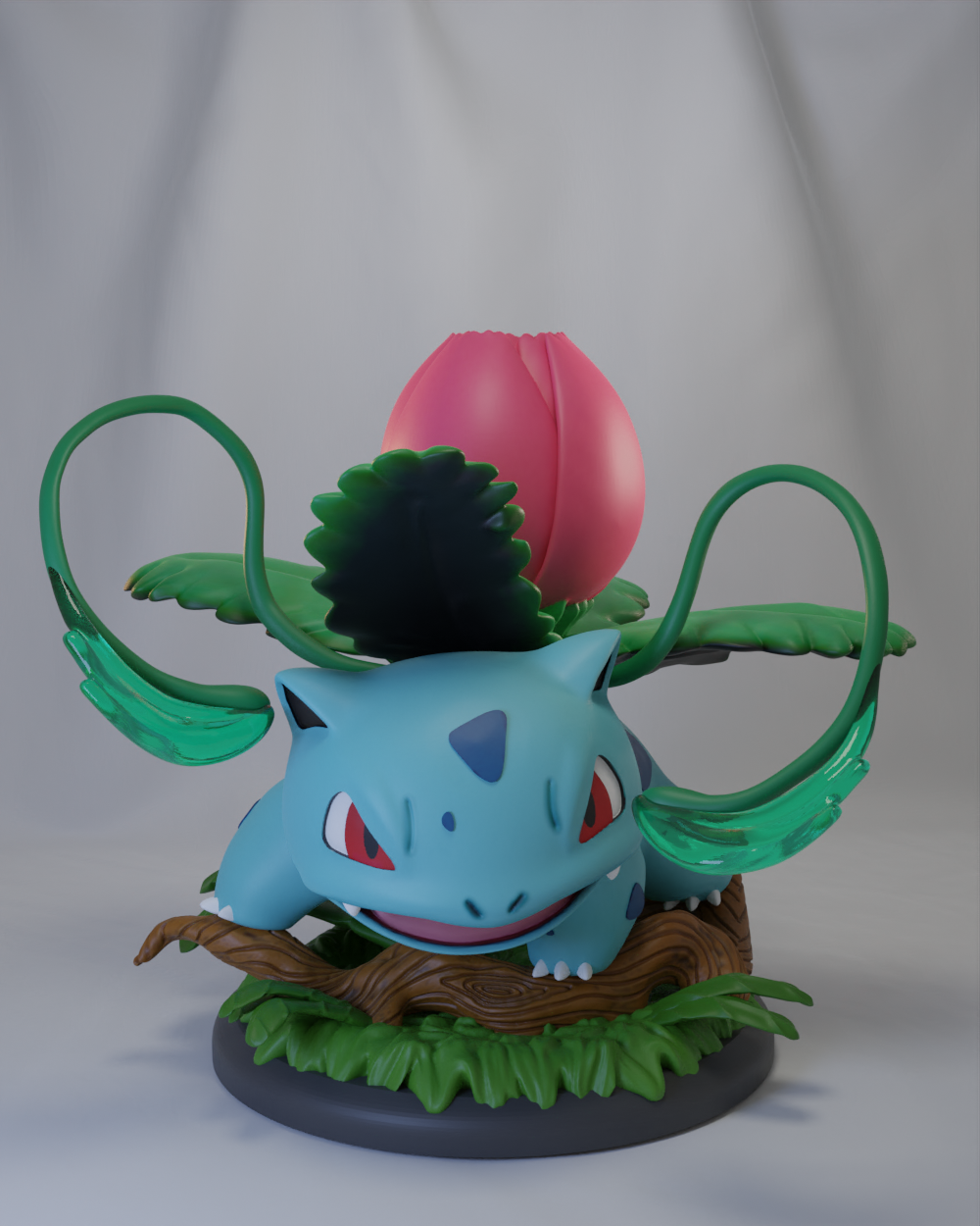 🌿 Poke Crisis Miniatures – Verdant Bloom Beast Evolution - Bulbasaur, Ivysaur, Venusaur