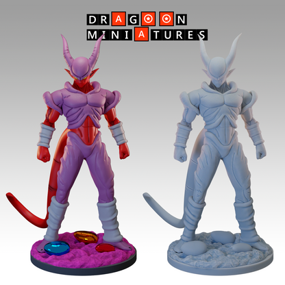 2024.04 Janemba X Tapion Movies: Resin 3D Printed Miniatures Set - Gogeta, Janemba, North Kai, Pikkon, Saiyaman 2, South Kai, Supreme Kai, Tapion, West Kai - Dragoon Miniatures