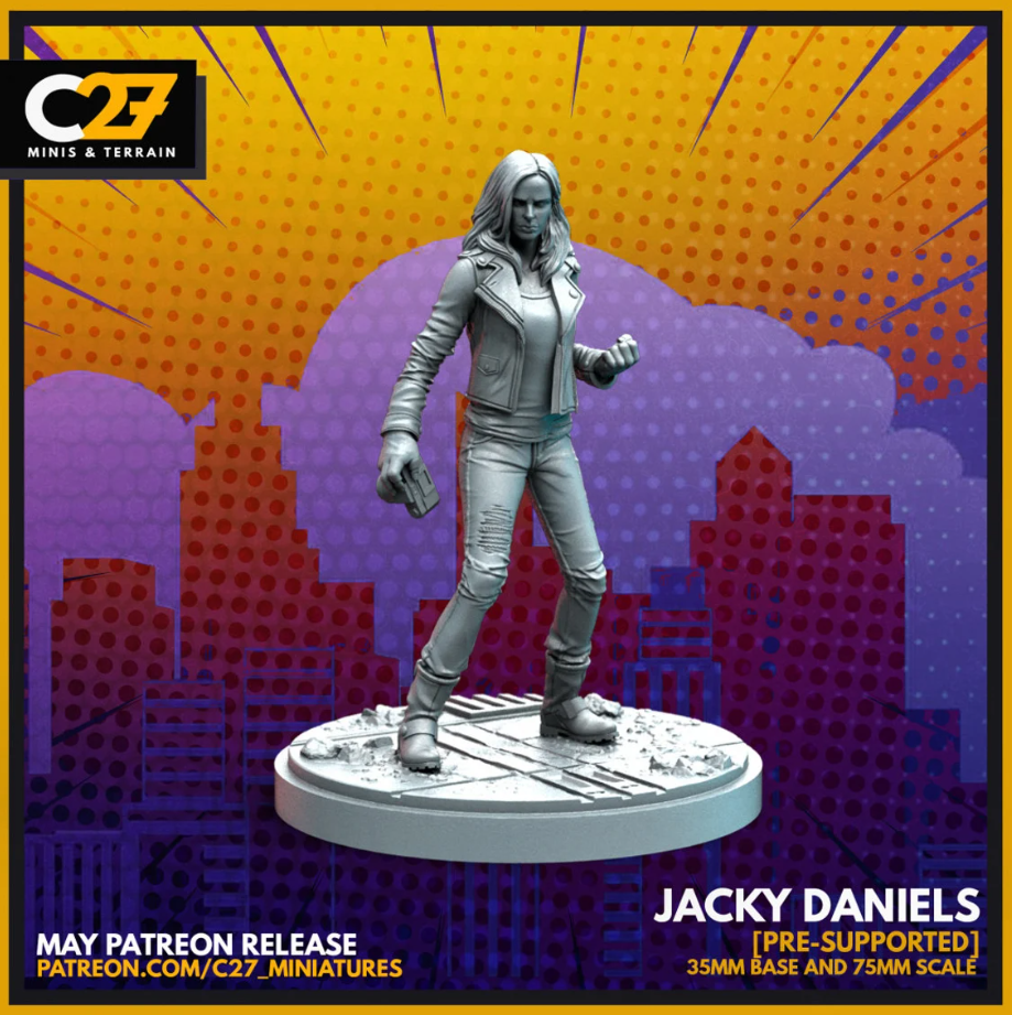 C27 Minis & Terrain May 2022 Release: Black Bolt, Blink, Boom-Boom, Cosmo, Domino (Deadpool 2), Jessica Jones, Mister Fantastic, Namor, Sauron, Snowbird, Star Lord, Taskmaster, Thor - Jane Foster, Venom