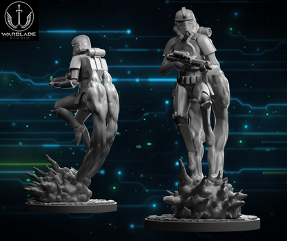 Warblade Studios Star Wars Shatterpoint Proxies | 40mm Miniature | 2024.08