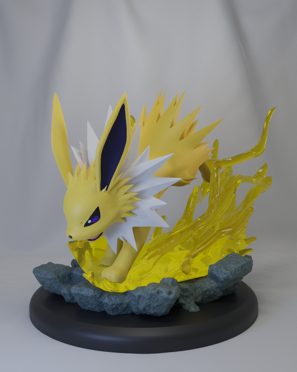 🧬 Poke Crisis Miniatures – Elemental Fox Evolution Collection