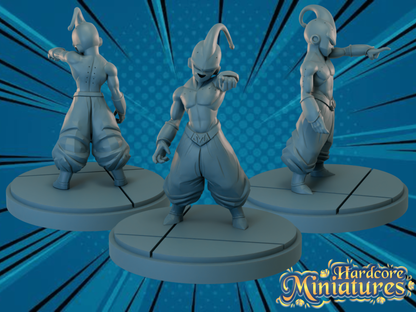 Hardcore Miniatures December 2022 Release: Android 21, Cell, Frieza, Goku Ssj3, Goku Ssj4, Janemba, Kakashi, Kid Buu, Nappa, Naruto, Rukia, Vegetto, Zamasu