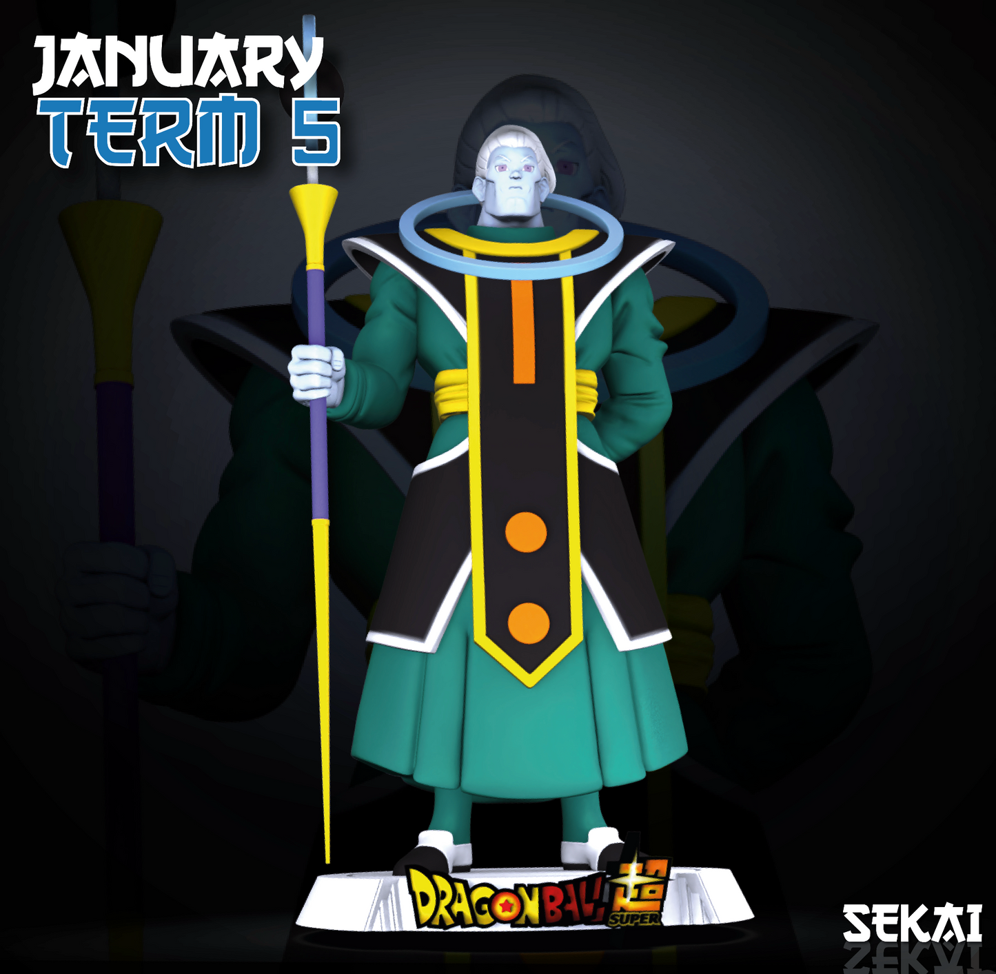 Sekai 3D January 2022 Release: Kisame | Kukateru | Mai | Pilaf | Raditz | Rengoku | Shiryu | Shu | Shun