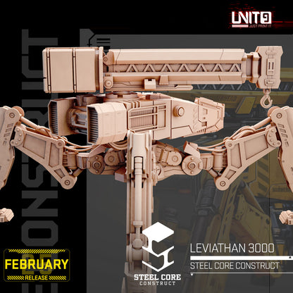 UNIT9 02.2025 – Steel Core Construct | Earl Rusty Chambers | Frank Buck Jennings | Hank Duke Watson | Leviathan 3000 | Randy Bones Carter | Spartan Cargo Drone | Tammy Tex Rogers