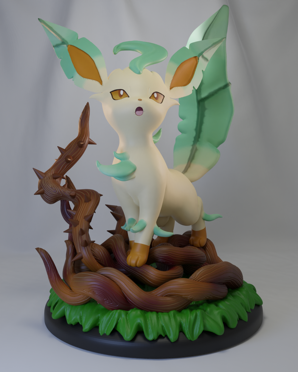 🧬 Poke Crisis Miniatures – Elemental Fox Evolution Collection